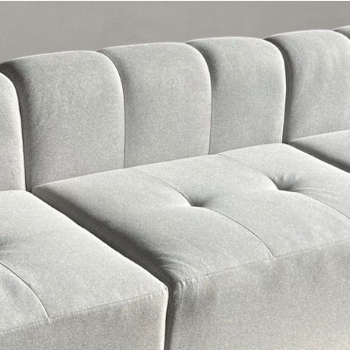 HANKI Ave fabric sofa side view
