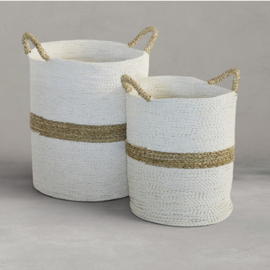 HANKI Palecek Basket Large woven natural home basket