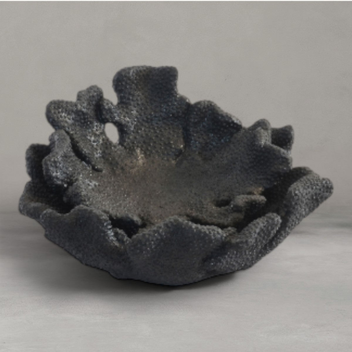 HANKI Coral Plate Large organic coral texture decorative plate