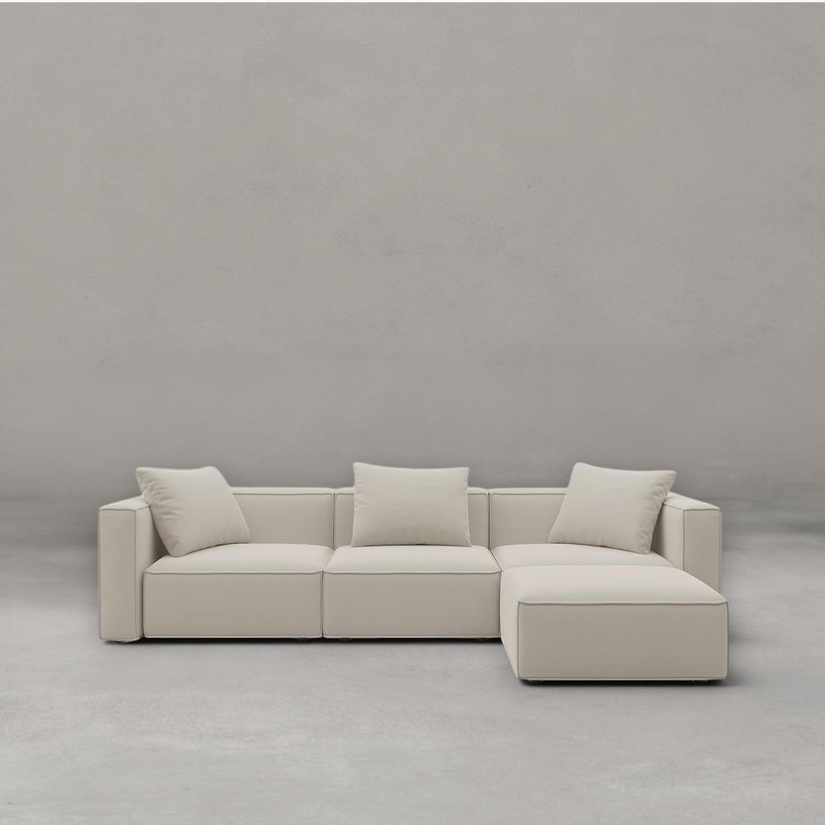 HANKI Ellure modular sofa front view