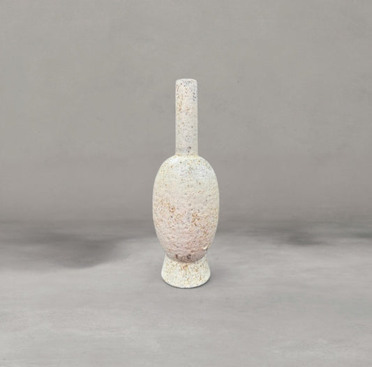 HANKI Flint Vase Short stone finish decorative vase