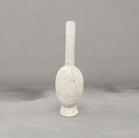 HANKI Flint Vase Tall stone finish decorative vase