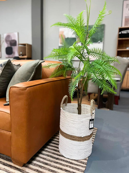 HANKI Fern faux plant styled in the George showroom