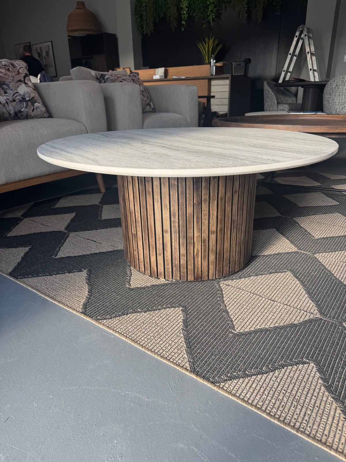 HANKI Moraine coffee table styled in the George showroom
