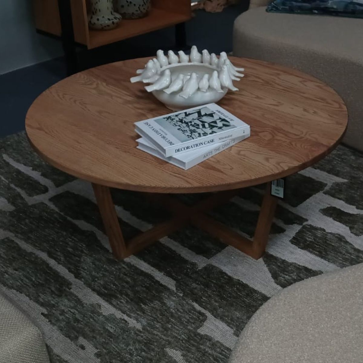 HANKI Rook coffee table styled in the George showroom