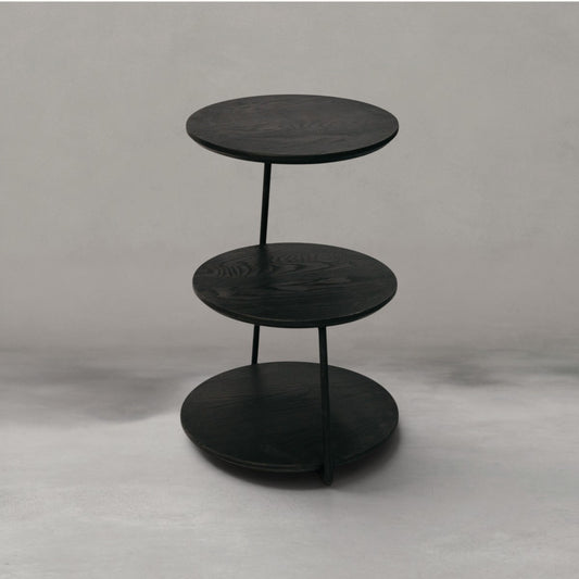 HANKI Nox luxury side table dark finish