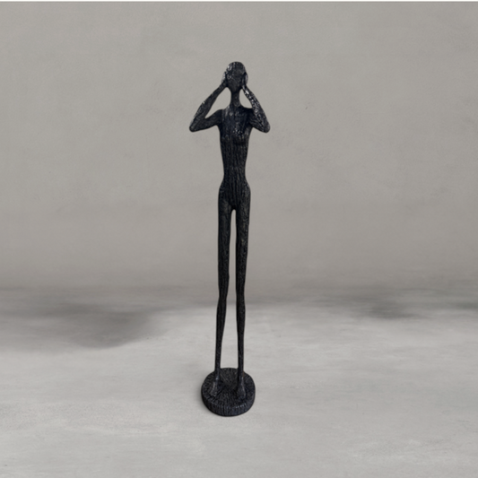 HANKI Hear No Evil sculptural figurine contemporary décor